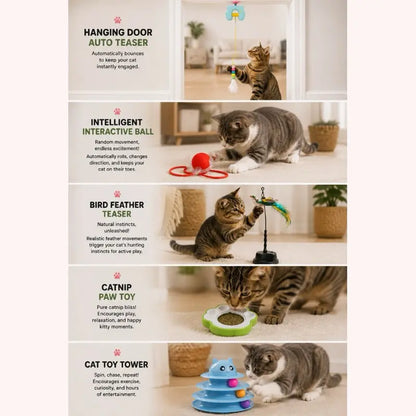The Interactive Cat Toy Bundle